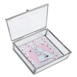 Flower Girl 4" Glass Keepsake Box