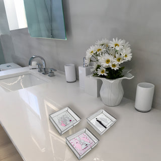 Flower Girl 4" Glass Keepsake Box