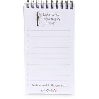 Mother of the Groom 80 Page Notepad with Easel