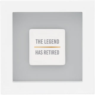 The Legend 4.75" Plaque