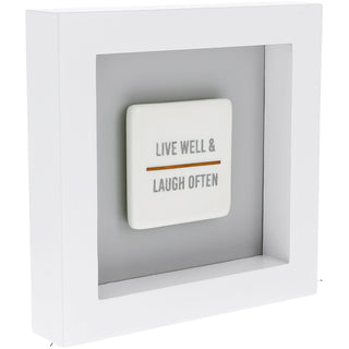 Laugh Often 4.75" Plaque