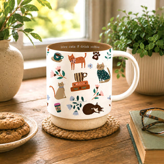 Love Cats 18 oz Mug