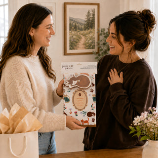 Cats & Coffee Tea Towel & Sponge Gift Set