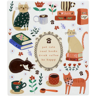 Pet Cats 5.5" Ceramic Plaque