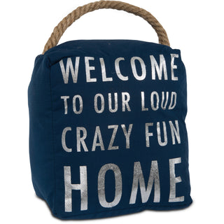 Crazy Fun Home 5" x 6" Door Stopper