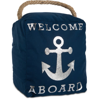 Welcome Aboard 5" x 6" Door Stopper