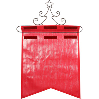 Santa 14" x 16" Banner