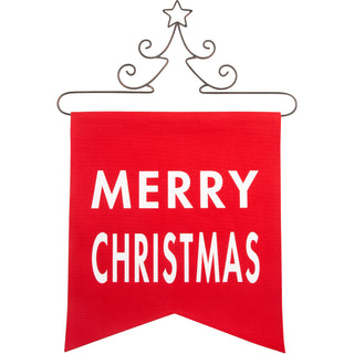 Merry Christmas 14" x 16" Banner