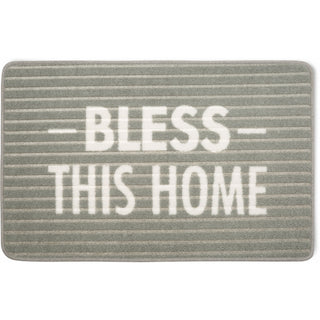 Bless This Home 27.5" x 17.75" Floor Mat
