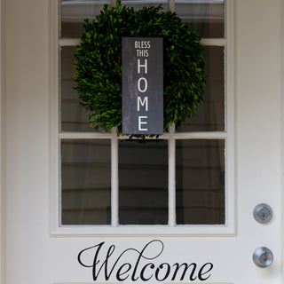 Bless This Home 5" x 12" Plaque