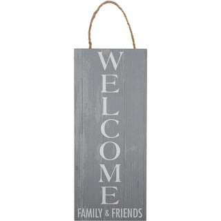 Family and Friends 5" x 12" Plaque
