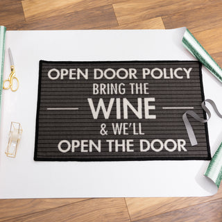 Wine 27.5" x 17.75" Floor Mat