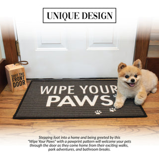 Wipe Your Paws 27.5" x 17.75" Floor Mat