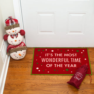 Wonderful Time 27.5" x 17.75" Floor Mat