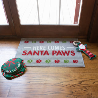 Santa Paws 27.5" x 17.75" Floor Mat