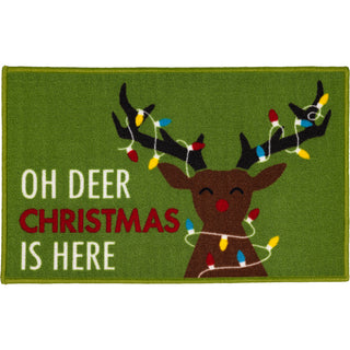 Oh Deer 27.5" x 17.75" Floor Mat