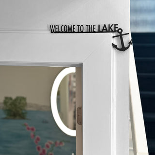 Lake Metal Door Topper