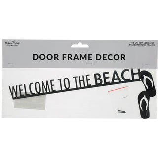 Beach Metal Door Topper