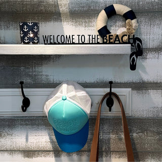 Beach Metal Door Topper