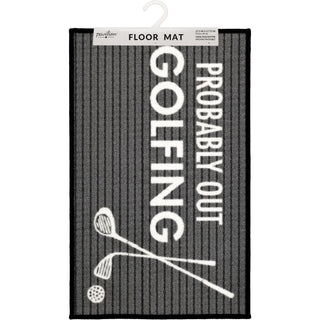 Golfing 27.5" x 17.75" Floor Mat