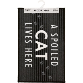 Spoiled Cat 27.5" x 17.75" Floor Mat