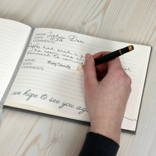 Happy Place 9" x 7" Guest Book