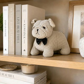 Biscuit Bulldog Door Stopper