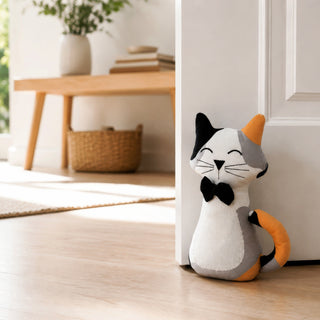 Felicity Calico Cat Door Stopper