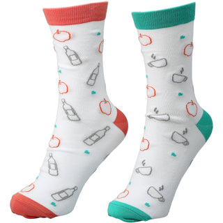 Before & After Class Unisex Cotton Blend Sock