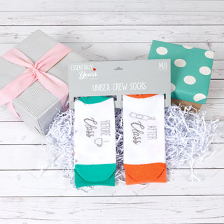 Before & After Class S/M Unisex Cotton Blend Sock