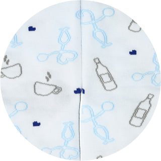 Before & After Patients S/M Unisex Cotton Blend Sock