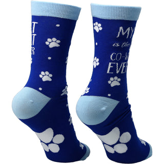 Cat S/M Unisex Cotton Blend Sock