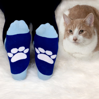 Cat S/M Unisex Cotton Blend Sock