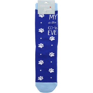 Cat S/M Unisex Cotton Blend Sock