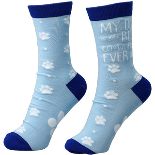 Dog Unisex Cotton Blend Sock