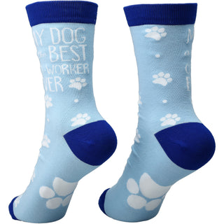 Dog Unisex Cotton Blend Sock