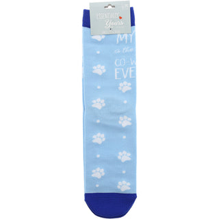 Dog Unisex Cotton Blend Sock