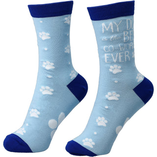 Dog Unisex Cotton Blend Sock