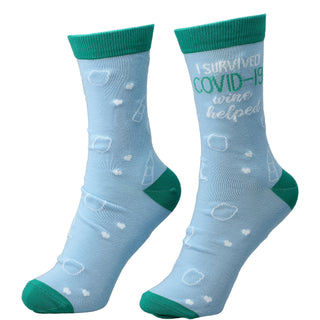 Survived S/M Unisex Cotton Blend Sock