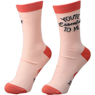 Essential S/M Unisex Cotton Blend Sock