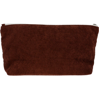 Coffee & Mascara Corduroy Zippered Pouch
