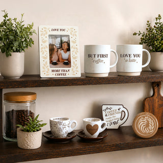 Love You More 6.25" x 8.25" Frame (Holds 4" x 6" Photo)
