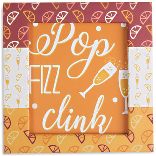 Celebration Citrus 4" Coaster Set with Box (4 Piece)