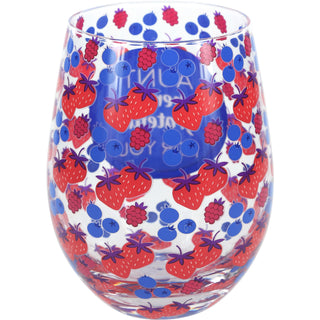 Aunt 18 oz Stemless Wine Glass