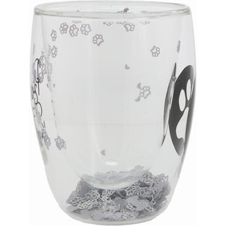 Paws Off 10 oz  Double-Walled Stemless Wine Glass