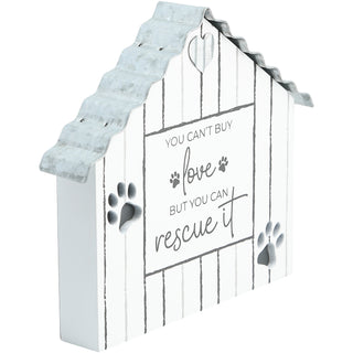 Rescue Love 6" MDF Plaque