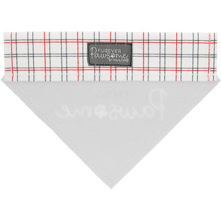 I'm So Pawsome 7" x 5" Canvas Slip on Pet Bandana