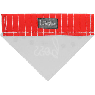 The Boss 12" x 8" Canvas Slip on Pet Bandana