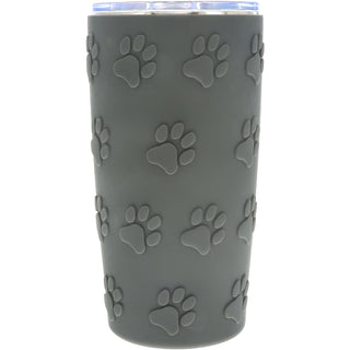 Dogs 20 oz Travel Tumbler with 3D Silicone Wrap