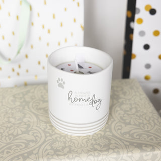 Home Dog - 10 oz - 100% Soy Wax Reveal Candle Scent: Tranquility